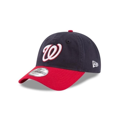 Blue Washington Nationals Hat - New Era MLB Core Fit Alt 49FORTY Fitted Caps USA9307514